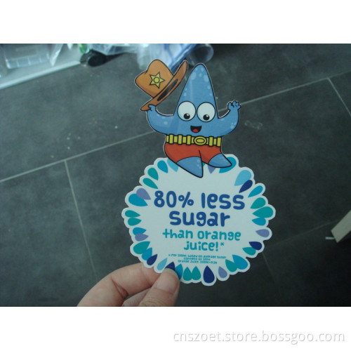 Plastic Self Wobbler, Advertising Wobbler, Wobbler, with Customized Printing (OET-W-187)
